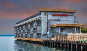 The Edgewater in Seattle. Photo via Shutterstock.