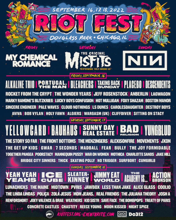 Riot Fest 2022 | Festivals | Fifty Grande