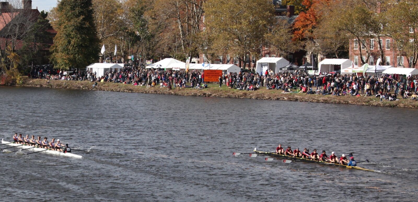 Head of Charles Regatta in Boston.