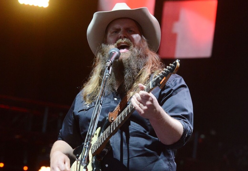 Chris Stapleton performs live. Photo via Shutterstock.