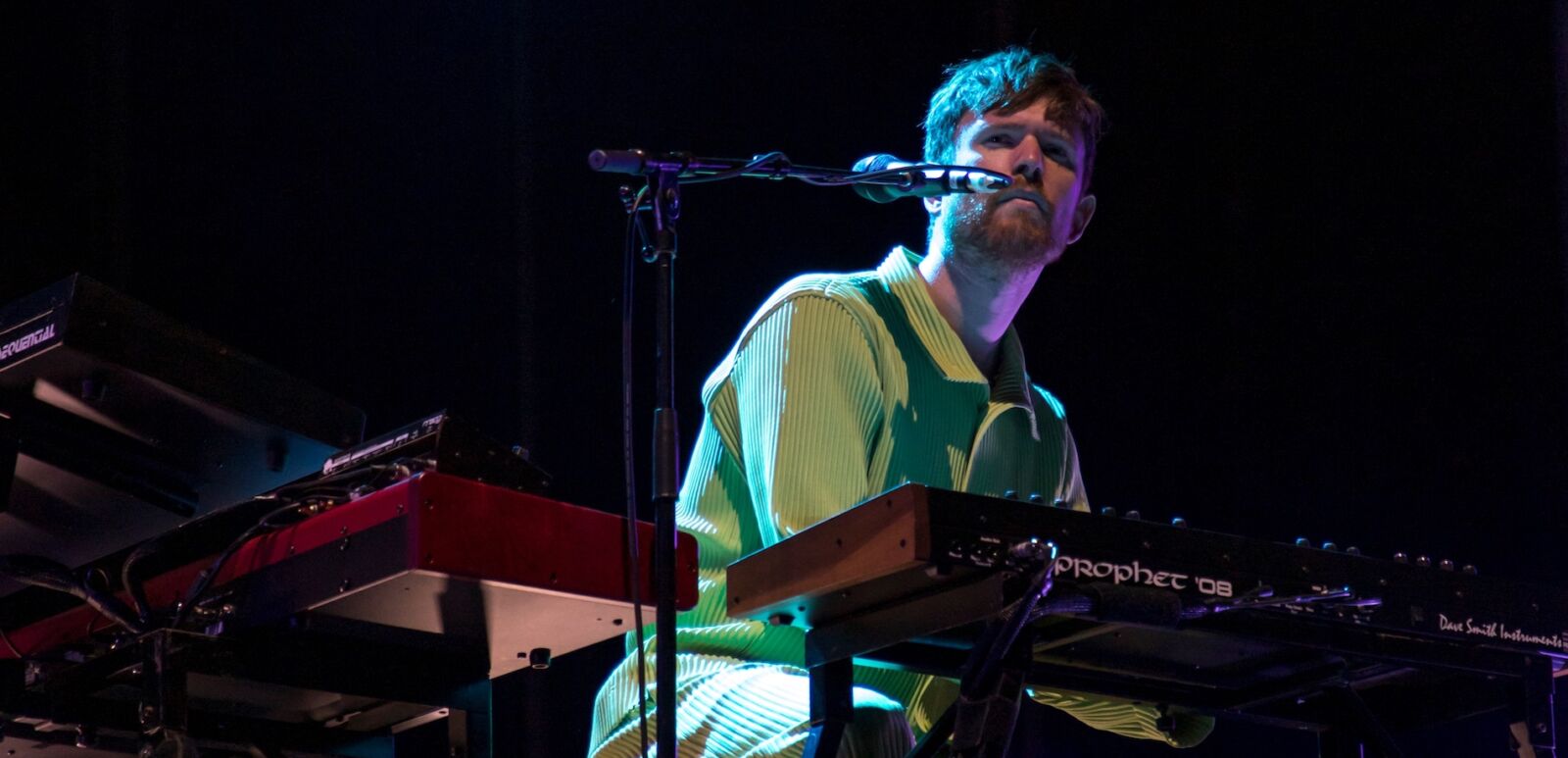 James Blake performs in concert at Cala Mijas Festival on September 3, 2022 in Malaga, Spain