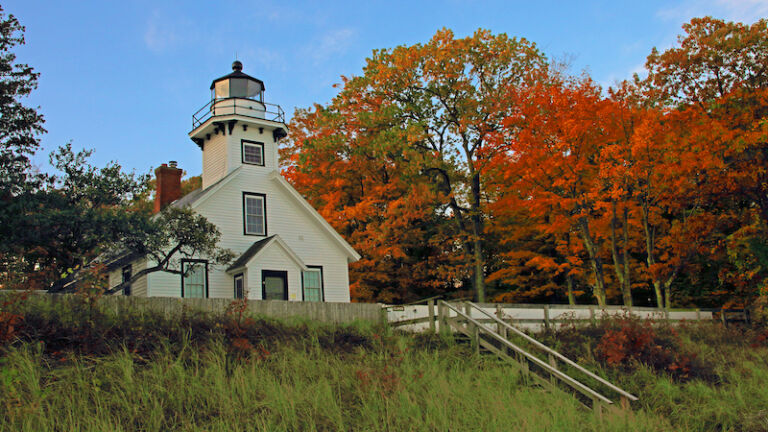 Old Mission Point light house.