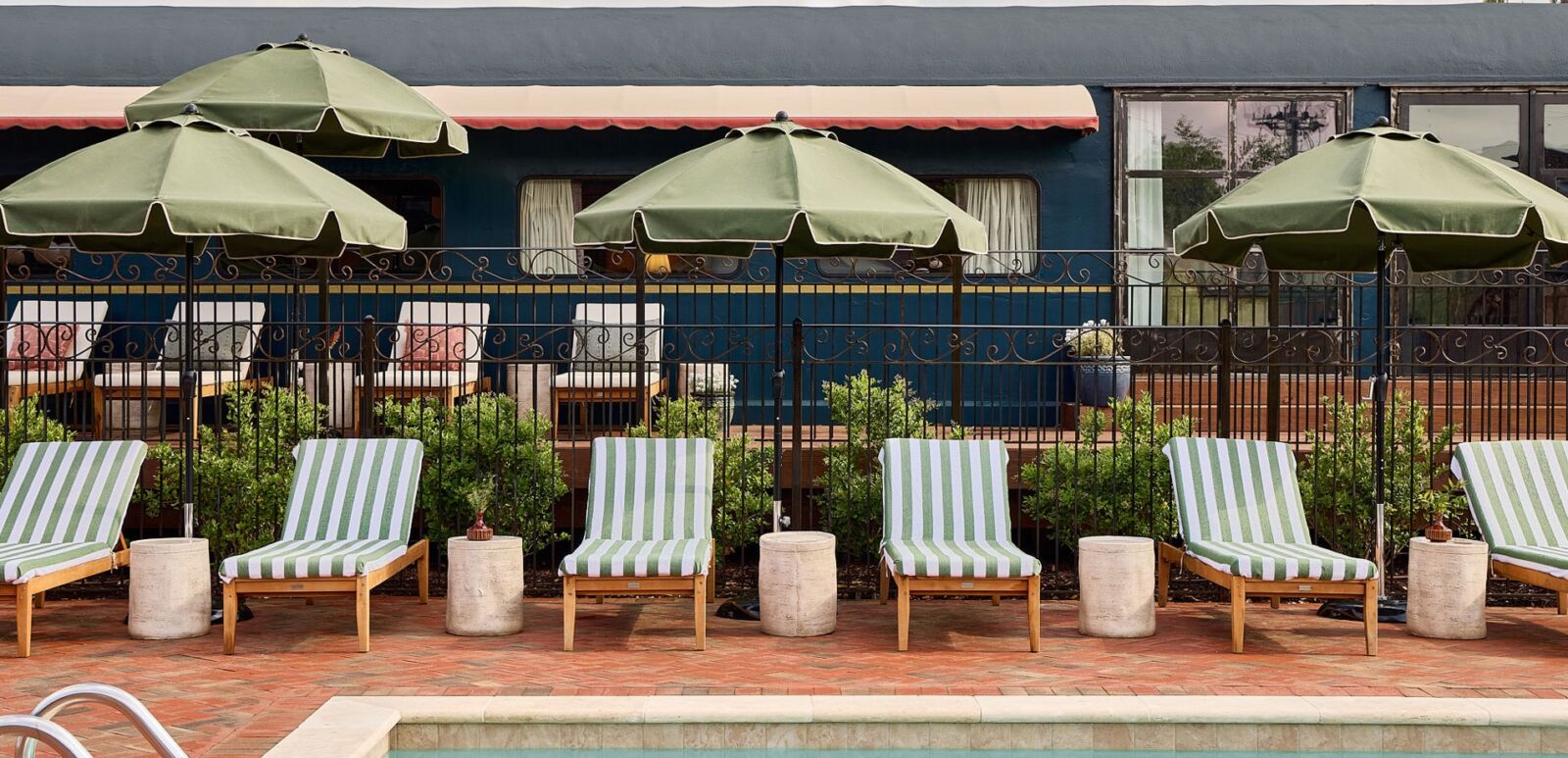 The Hotel Chalet outdoor pool. Photo by Matt Kisiday