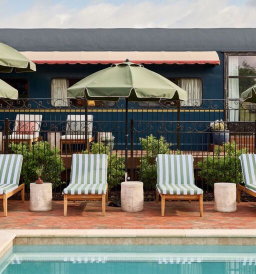 The Hotel Chalet outdoor pool. Photo by Matt Kisiday