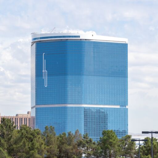 FB (Fontainebleau) hotel building on the Las Vegas Strip in Winchester, Nevada, USA, May 31, 2023. The Fontainebleau Las Vegas is a hotel and casino.