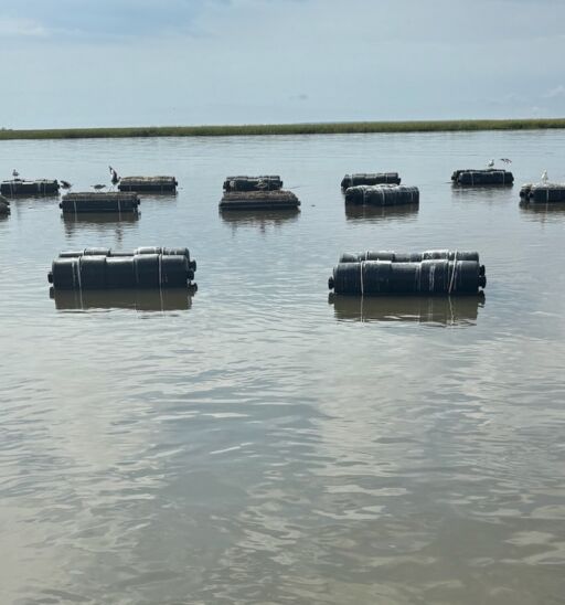 Oyster farm