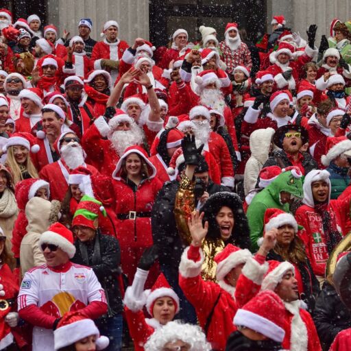 SantaCon’s Chaotic Charity Mission