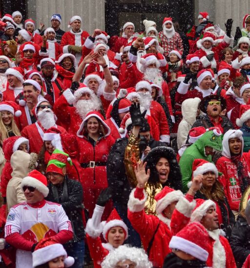 SantaCon’s Chaotic Charity Mission