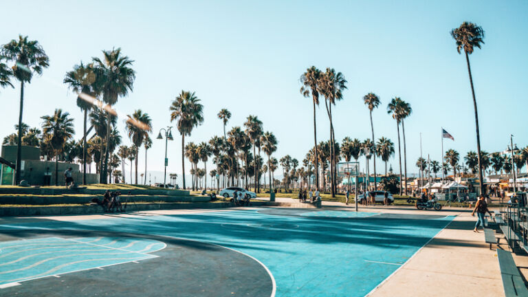 Venice Beach Basketball Courts